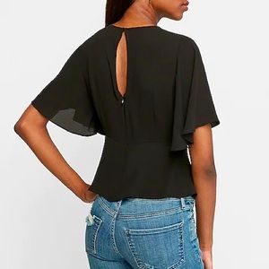 Express cinch waist top